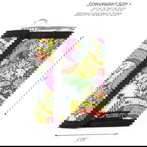 80's Wallet Bi-Fold RFID: Cup of Bows - Fydelity - The Vault