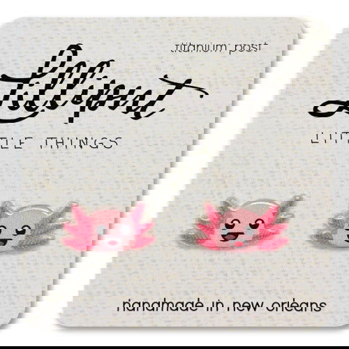 Axolotl: Earrings - Lilliput Little Things - The Vault