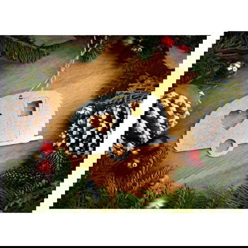 Camper: Christmas Ornament - Iron Maid Art - The Vault