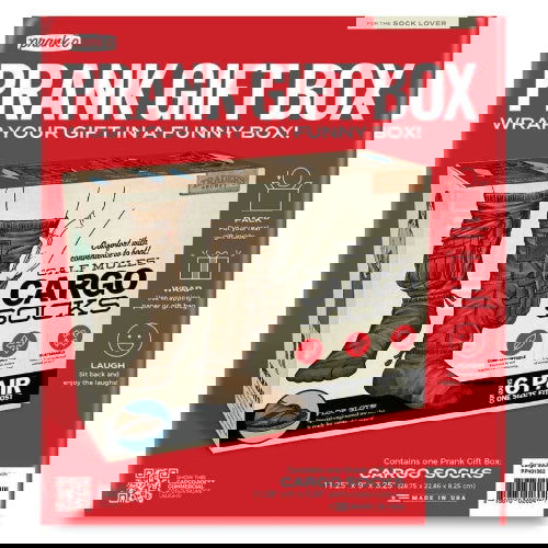 Cargo Socks: Prank Gift Box - Prank-O - The Vault