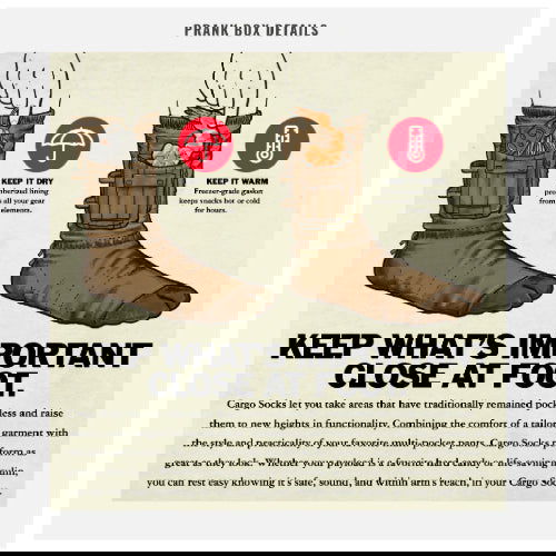 Cargo Socks: Prank Gift Box - Prank-O - The Vault