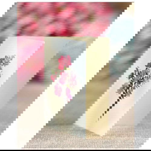 Cherry Blossom: Pop-Up Bouquet Greeting Card - FreshCut Paper - The Vault