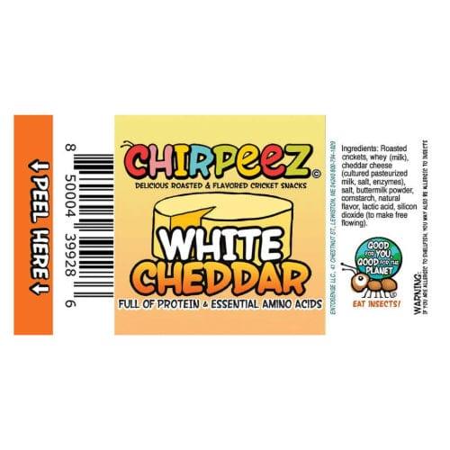 Chirpeez: Crickets - White Cheddar Flavored - The Vault