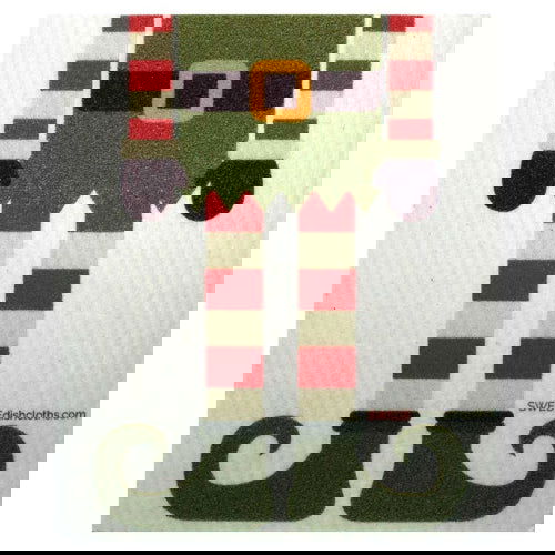 Christmas Elf: Single Cloth - SWEDEdischcloths - The Vault