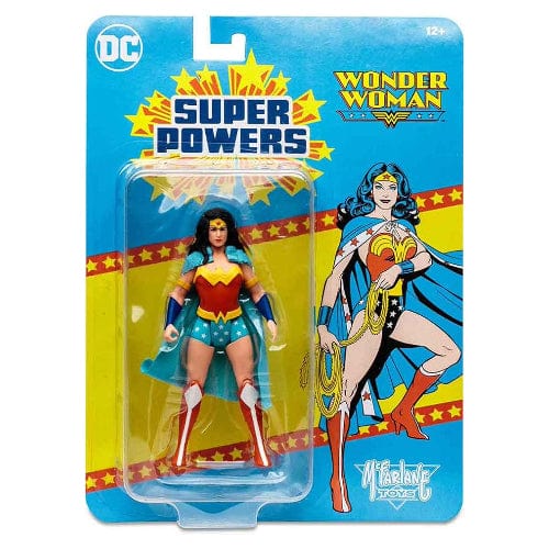 DC: McFarlane Super Powers - Wonder Woman Blue Cape Variant (Modern) - The Vault