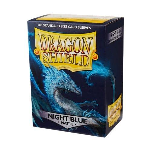 Dragon Shield: Matte Night Blue - 100ct - The Vault