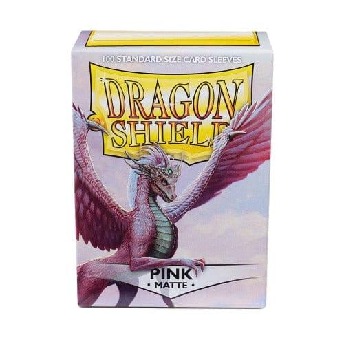 Dragon Shield: Matte Pink - 100ct - The Vault