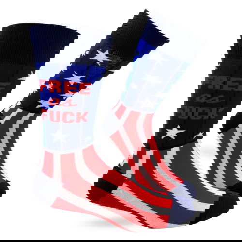 EXPLICIT: Free As F**k - Naughty Crew Socks - The Vault