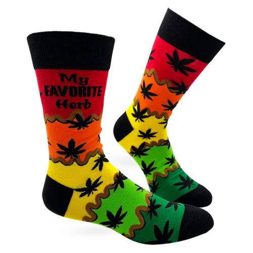 EXPLICIT: My Favorite Herb - Naughty Crew Socks - The Vault