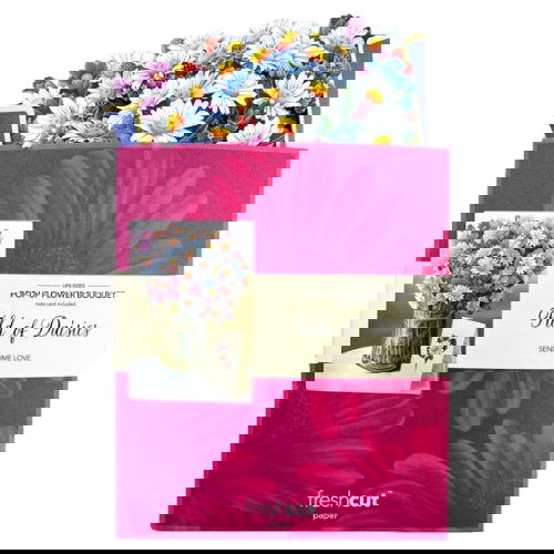 Field of Daisies: Pop-Up Bouquet Greeting Card - FreshCut Paper - The Vault