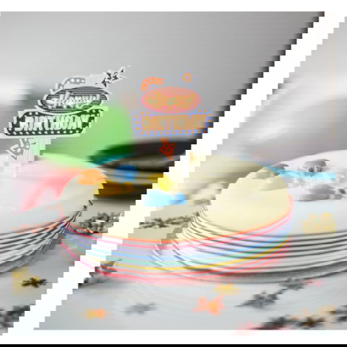 Flashing Birthday Cake Topper - The Vault