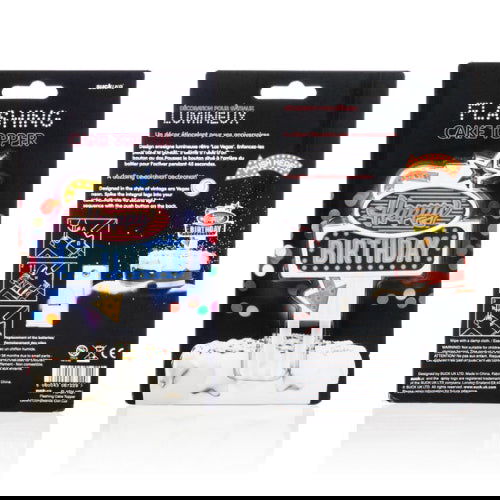 Flashing Birthday Cake Topper - The Vault