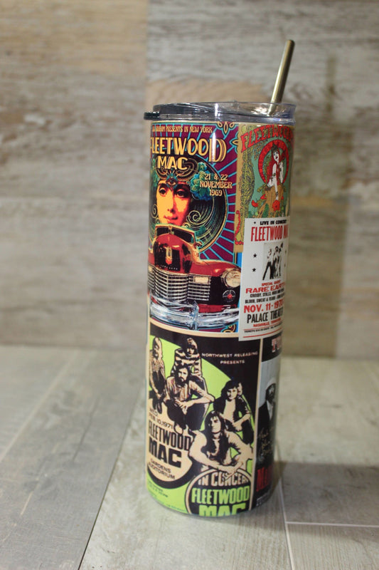 Fleetwood Mac: Concert Posters - Tumbler - The Vault