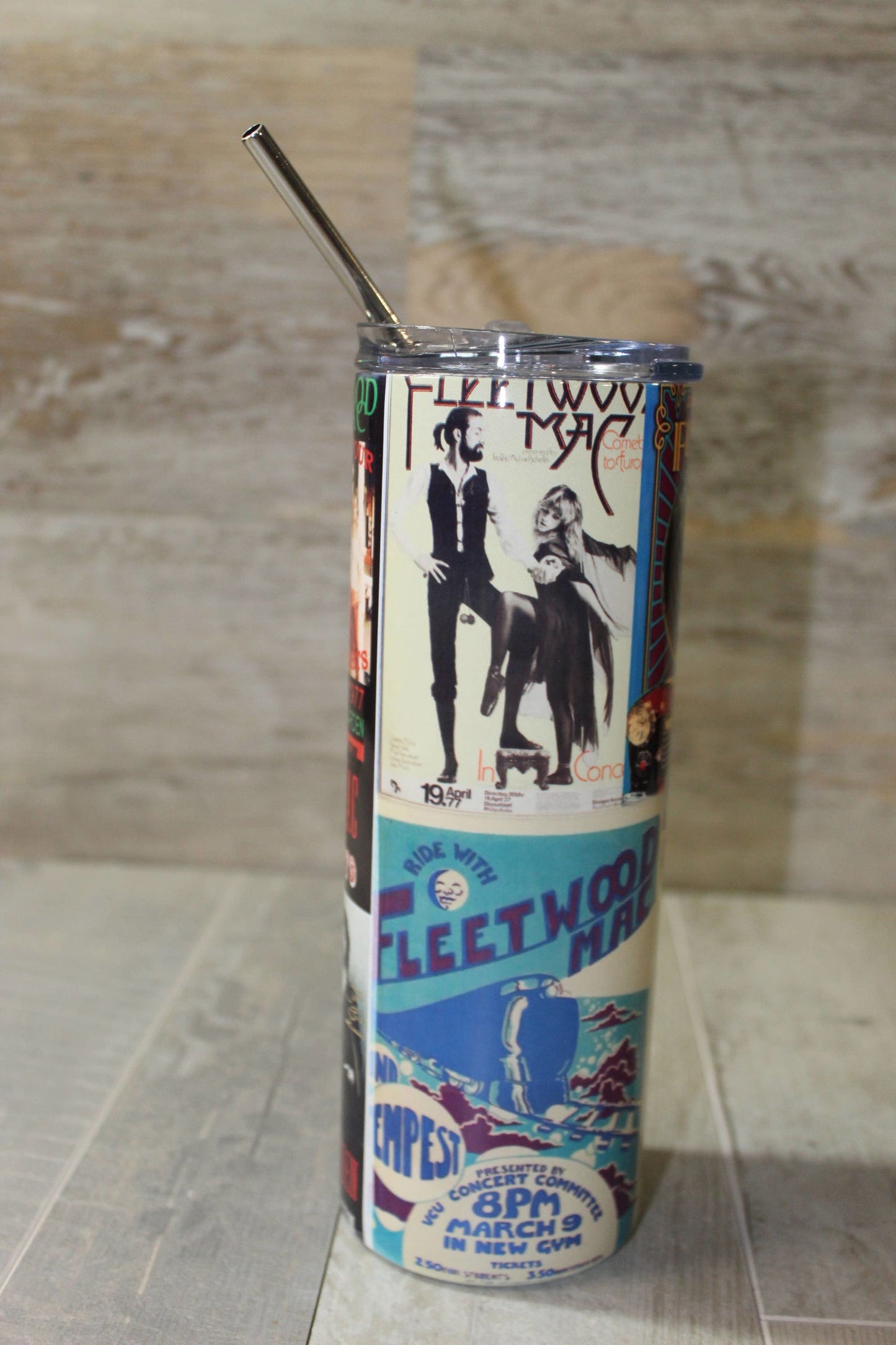 Fleetwood Mac: Concert Posters - Tumbler - The Vault