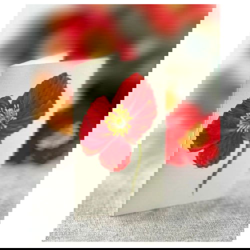 French Poppies: Pop-Up Bouquet Greeting Card - FreshCut Paper - The Vault