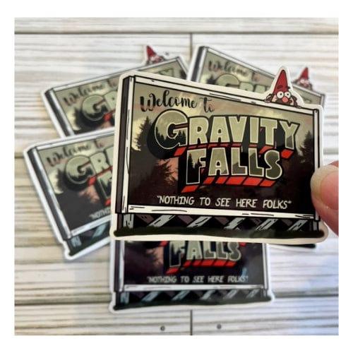 Gravity Falls: Logo - Sticker - The Vault