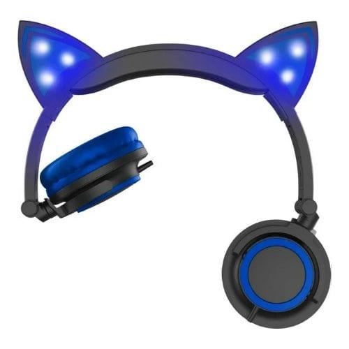 HYPE Cat Ears: Headphones - Blue - The Vault