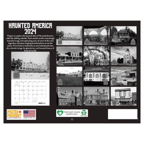 Horror: Haunted America - 2024 Wall Calendar - The Vault