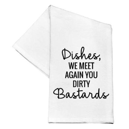 Humor: We Meet Again - Dish Towel - The Vault