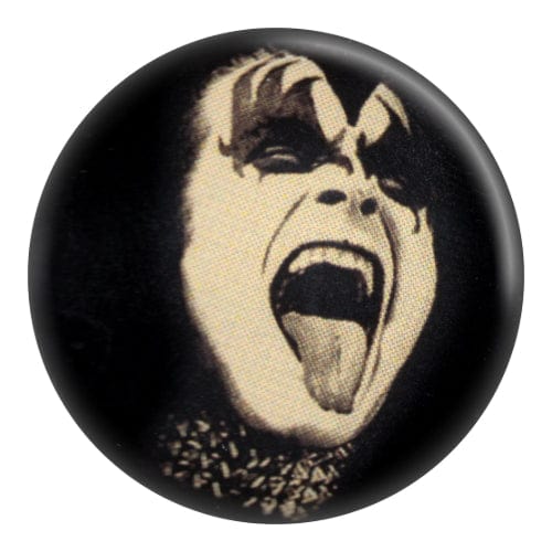KISS: Gene Simmons - Pinback Button - The Vault