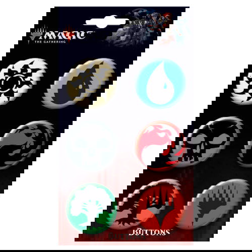 Magic the Gathering Mana Symbols: Button Set - Ata-Boy - The Vault