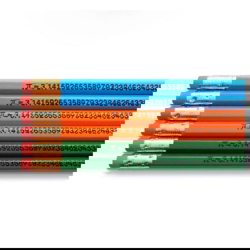 Math: The Number Pi - Inspirational Pencils - The Vault