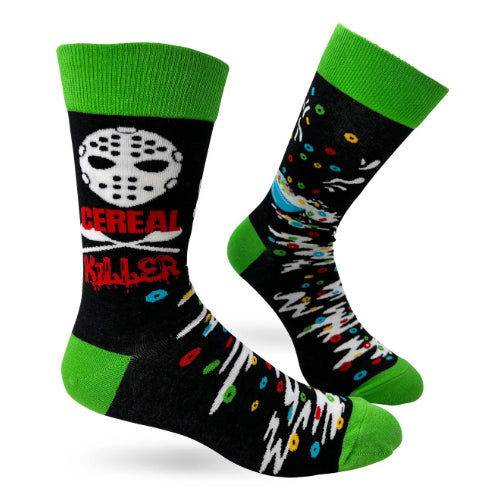 Novelty: Cereal Killer - Crew Socks - The Vault