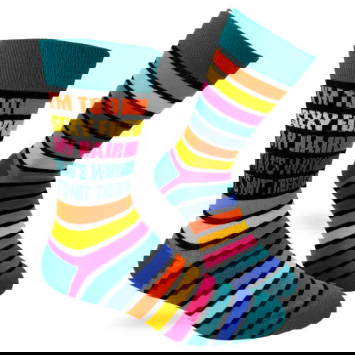 Novelty: I'm Too Sexy for My Hair - Crew Socks - The Vault