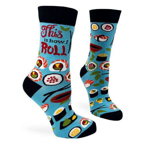 Novelty: This is How I Roll - Crew Socks - The Vault