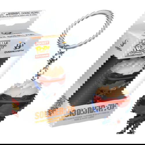 Overwatch: Soldier 76 - Funko Pocket POP! Keychain - The Vault