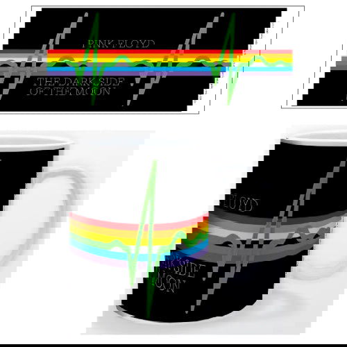Pink Floyd Rainbow Heart Beat: Ceramic Mug - Pyramid America - The Vault