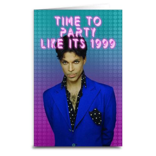 Prince: Party Like It's 1999 - Greeting Card - The Vault