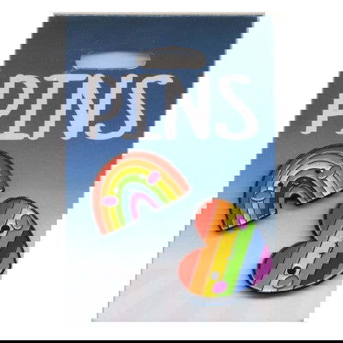 Rainbow/Rainbow Heart: Pins - Kalan - The Vault