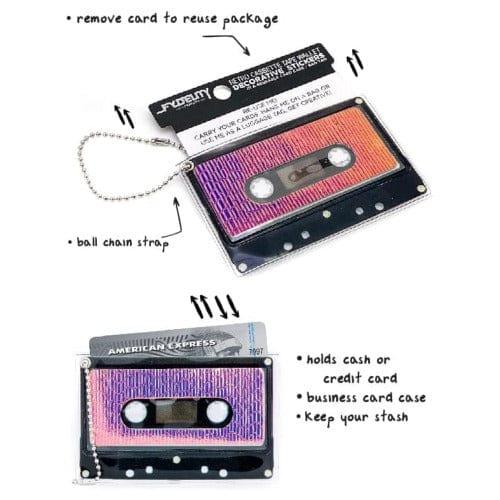 Retro: Aura Spectral - Cassette Wallet Sticker - The Vault