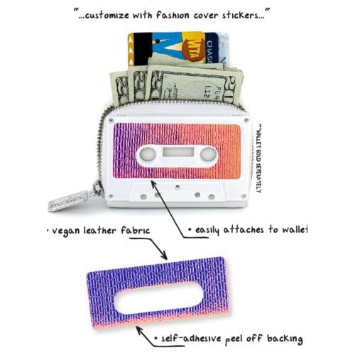 Retro: Aura Spectral - Cassette Wallet Sticker - The Vault
