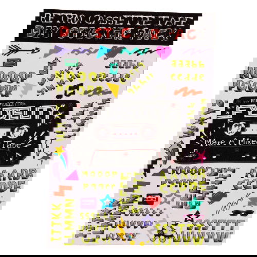 Retro Cassette Tape: DIY Sticker Pack - Fydelity - The Vault