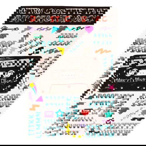 Retro Cassette Tape: DIY Sticker Pack - Fydelity - The Vault