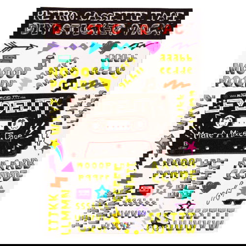 Retro Cassette Tape: DIY Sticker Pack - Fydelity - The Vault