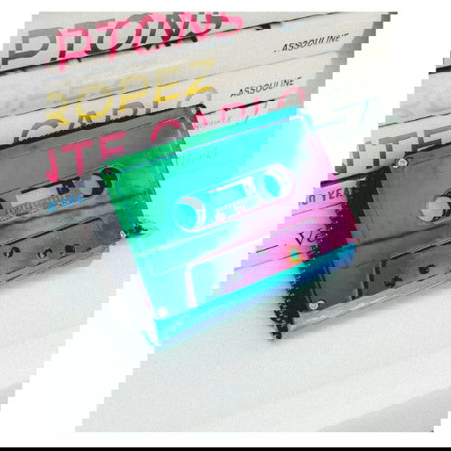 Retro Cassette Wallet: Electro Black - Fydelity - The Vault