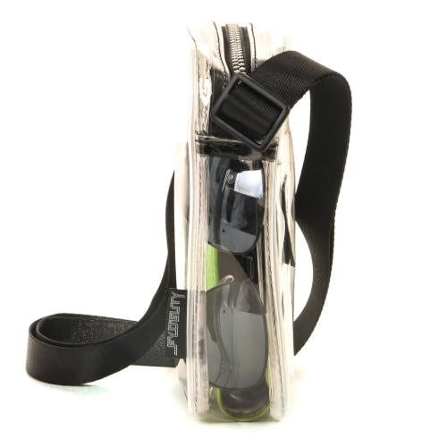 Sidekick Crossbody Brick Bag: Transparent Clear - Fydelity - The Vault