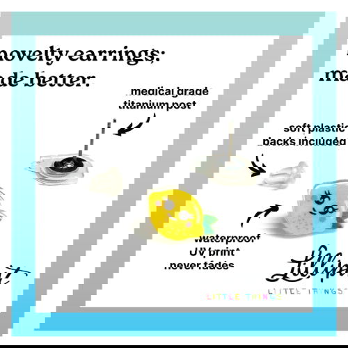 Skull: Earrings - Lilliput Little Things - The Vault