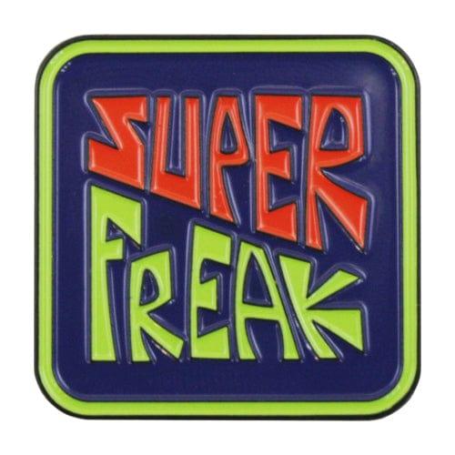 Slogan: Super Freak - Enamel Pin - The Vault