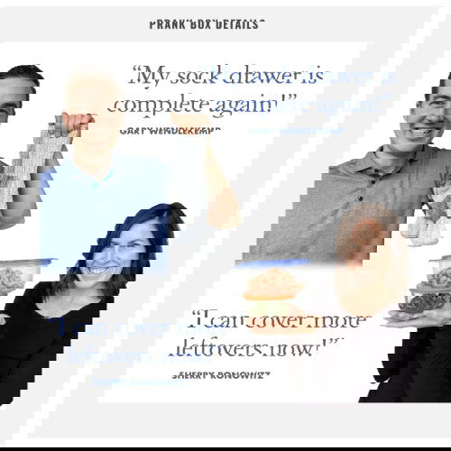 Socks & Lids: Prank Gift Box - Prank-O - The Vault