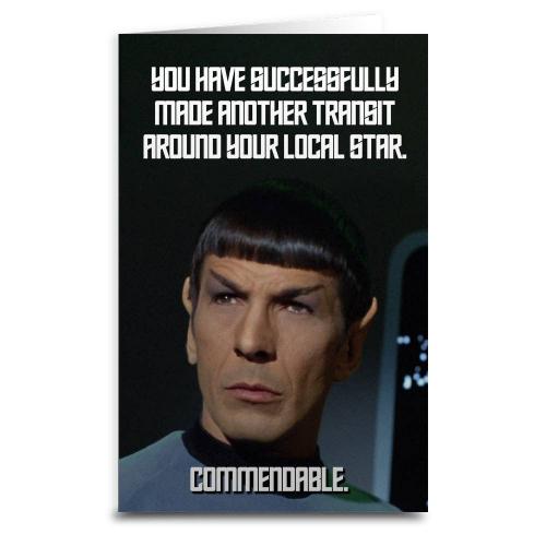Star Trek: Spock -  Birthday Card - The Vault
