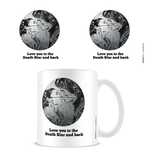 Star Wars Death Star & Back: Ceramic Mug - Pyramid America - The Vault