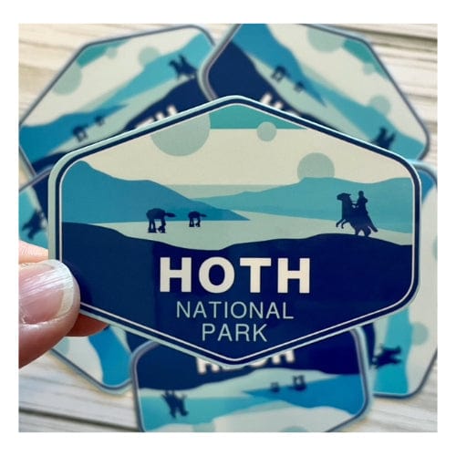 Star Wars: Hoth National Park - Sticker - The Vault