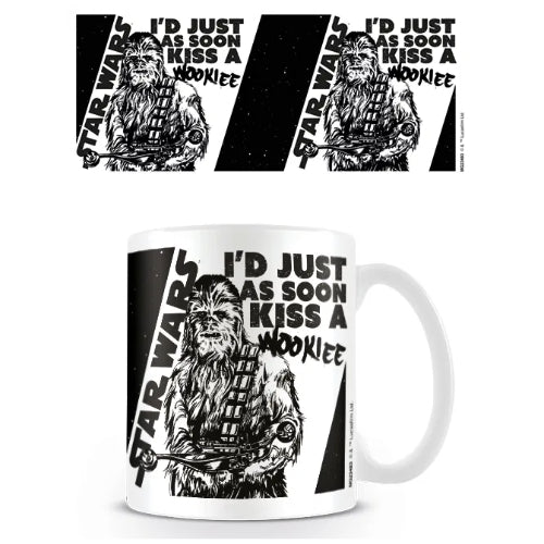 Star Wars Kiss a Wookie: Ceramic Mug - Pyramid America - The Vault