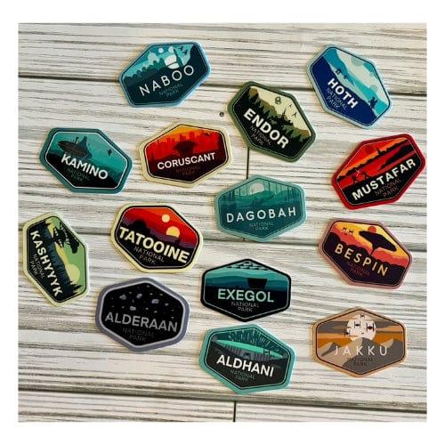 Star Wars: National Parks - Mini Sticker Set - The Vault