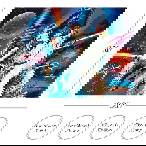 Star Wars: One Sheet - Art by Numbers - The Vault