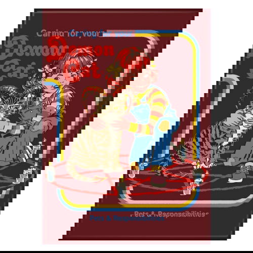 Steven Rhodes: Caring for Your Demon Cat - Magnet - The Vault